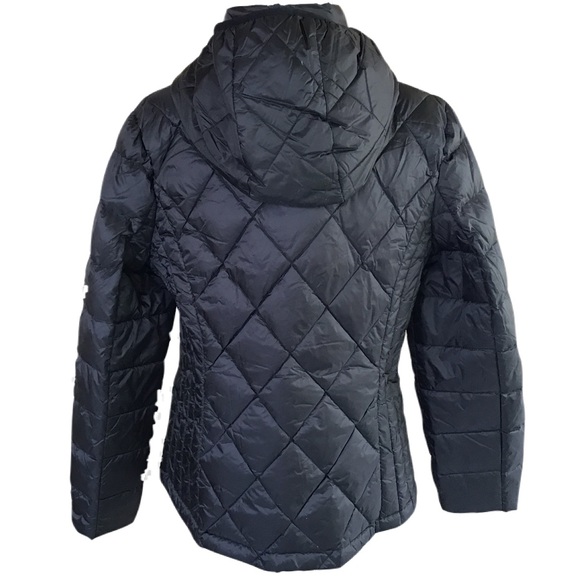 NWT Lucky Brand Quilted Packable Down Coat - Sz M - Picture 5 of 14